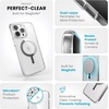 image:imageSpeck Presidio LUX for iPhone 17 Case MagSafeCompatible Slim Protective Case Black FadeSlate GreyWhiteClearClearChrome Finish