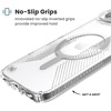 image:imageSpeck Presidio Perfect Clear Grip for iPhone 17 Air Case MagSafeCompatible Slim Protective Case ClearClearSilver