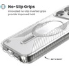image:imageSpeck Presidio Perfect Clear Grip for iPhone 17 Pro Max Case ClickLock Interlock Slim Protective Case ClearClearSilver