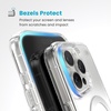 image:imageSpeck Presidio Perfect Clear for iPhone 17 Air Case Slim Protective Case ClearClearSilverCLEARCHROME  Clicklock  MagSafe
