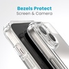 image:imageSpeck Presidio Perfect Clear for iPhone 17 Air Case Slim Protective Case ClearClearSilverClear