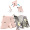 image:imageSpeck Google Pixel Tablet 2023 Case and Stand  Full Back Thin Scratch Resistant Drop Protection amp Adjustable Kickstand  Works with Google Pixel Charging Speaker Dock  White amp Silver StandyShellKinda CoralRose Tea