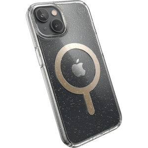 image:imageSpeck CandyShell Grip Case iPhone 16 Plus  Slim MagSafe Case for Women and Men  WhiteBlackClearGold Glitter