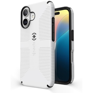 image:imageSpeck CandyShell Grip Case iPhone 16 Plus  Slim MagSafe Case for Women and Men  WhiteBlackWHITEBLACK