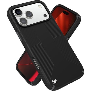 image:imageSpeck PRESIDIO2 Grip for iPhone 17 Pro Max Case Slim Protective Case BlackSlate GreyWhite