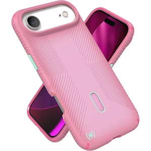 image:imageSpeck Presidio LUX Grip for iPhone 17 Air Case ClickLock Interlock Slim Protective Case IBIS PinkDark IBISKANOM Green
