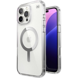 image:imageSpeck Presidio Perfect Clear for iPhone 17 Air Case Slim Protective Case ClearClearSilverClearChrome  MagSafe