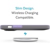 image:imageSpeck Clear iPhone 14 Pro Max Case  Drop Protection with Scratch Resistant Dual Layer Slim Phone Case for 67 Inch iPhones 14 Pro Max  AntiYellowing amp AntiFade Case  Amethyst Purple GemShellAmethyst PurpleClear