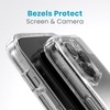 image:imageSpeck Clear iPhone 15 Pro Max Case  Slim Drop Protection  Scratch Resistant AntiYellowing 67 Inch Phone Case  GemShell ClearPlatinum GlitterClearPlatinum Glitter