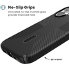 image:imageSpeck PRESIDIO2 Grip for iPhone 17 Case ClickLock Interlock Slim Protective Case BlackSlate GreyWhite