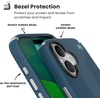 image:imageSpeck PRESIDIO2 Grip for iPhone 17 Case ClickLock Interlock Slim Protective Case DEEP SEASilver MetallicSpell Blue