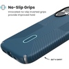 image:imageSpeck PRESIDIO2 Grip for iPhone 17 Case ClickLock Interlock Slim Protective Case DEEP SEASilver MetallicSpell Blue