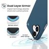 image:imageSpeck PRESIDIO2 PRO for iPhone 17 Case MagSafeCompatible Slim Protective Case DEEP SEASilver MetallicSpell Blue