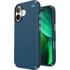 image:imageSpeck PRESIDIO2 PRO for iPhone 17 Case MagSafeCompatible Slim Protective Case DEEP SEASilver MetallicSpell Blue