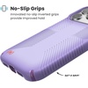 image:imageSpeck Presidio LUX Grip for iPhone 17 Pro Max Case MagSafeCompatible Slim Protective Case Purple FadeMagic PurpleNew Poppy