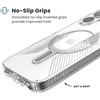 image:imageSpeck Presidio Perfect Clear Grip for iPhone 17 Case ClickLock Interlock Slim Protective Case ClearClearSilver