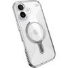 image:imageSpeck Presidio Perfect Clear Grip for iPhone 17 Case ClickLock Interlock Slim Protective Case ClearClearSilver