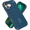 image:imageSpeck PRESIDIO2 Grip for iPhone 17 Case ClickLock Interlock Slim Protective Case DEEP SEASilver MetallicSpell Blue