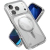 image:imageSpeck Presidio Perfect Clear Grip for iPhone 17 Pro Case ClickLock Interlock Slim Protective Case ClearClearSilver