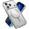 image:imageSpeck Presidio Perfect Clear Grip for iPhone 17 Pro Case MagSafeCompatible Slim Protective Case ClearClearSilver