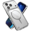 image:imageSpeck Presidio Perfect Clear for iPhone 17 Pro Case MagSafeCompatible Slim Protective Case ClearClearSilver