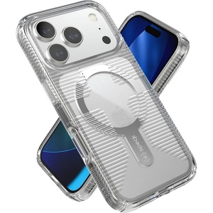 image:imageSpeck GEMSHELL Grip MS Case for iPhone 17 Pro  ClearClear  Slim Protective Grip  Drop Protection  MagSafe Compatible