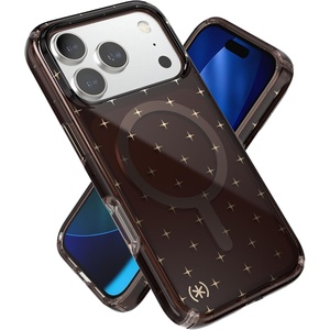 image:imageSpeck Presidio LUX for iPhone 17 Pro Case MagSafeCompatible Slim Protective Case Luxury ShadeGold Stars