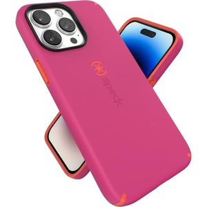 image:imageSpeck iPhone 14 Pro Max Case  Slim Drop Protection Scratch Resistant Soft Touch for 67 inch iPhone 14 Pro Max  Dual Layer CandyShell Pro Spring PurpleEnergy RedDigital PinkEnergy Red