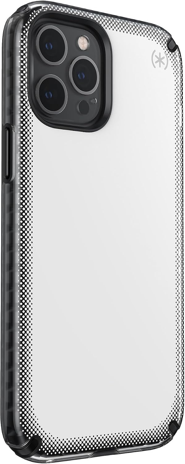 image:imageSpeck Products Presidio Edition iPhone 12 Pro Max Case WhiteRosy PinkWatercolor RosesClearBlackWhite HotBlackBlack