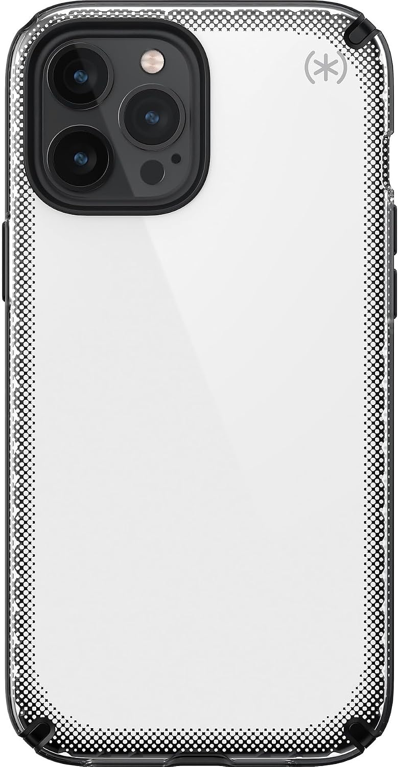 image:imageSpeck Products Presidio Edition iPhone 12 Pro Max Case WhiteRosy PinkWatercolor RosesClearBlackWhite HotBlackBlack