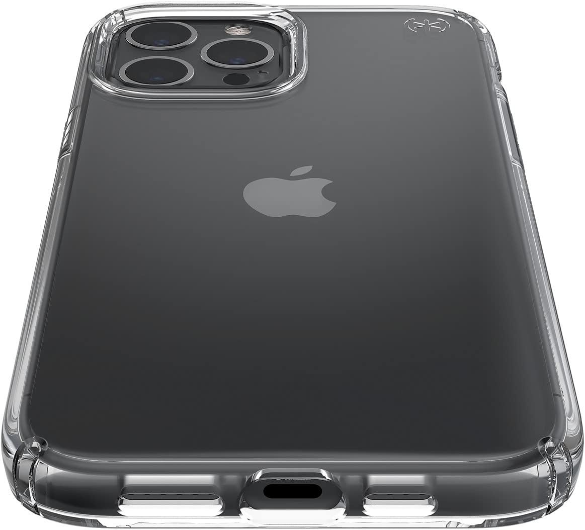 image:imageSpeck Products Presidio Edition iPhone 12 Pro Max Case WhiteRosy PinkWatercolor RosesClearClear