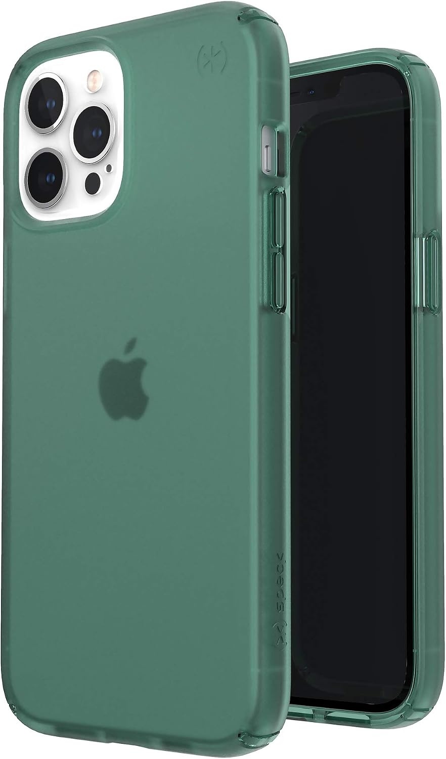 image:imageSpeck Products Presidio Edition iPhone 12 Pro Max Case WhiteRosy PinkWatercolor RosesFern GreenFern Green
