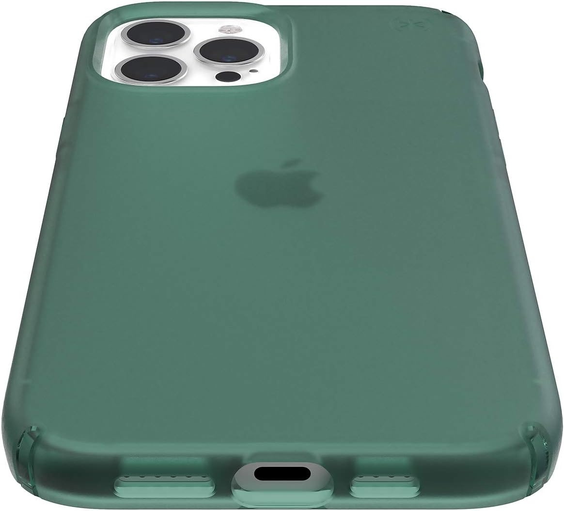 image:imageSpeck Products Presidio Edition iPhone 12 Pro Max Case WhiteRosy PinkWatercolor RosesFern GreenFern Green