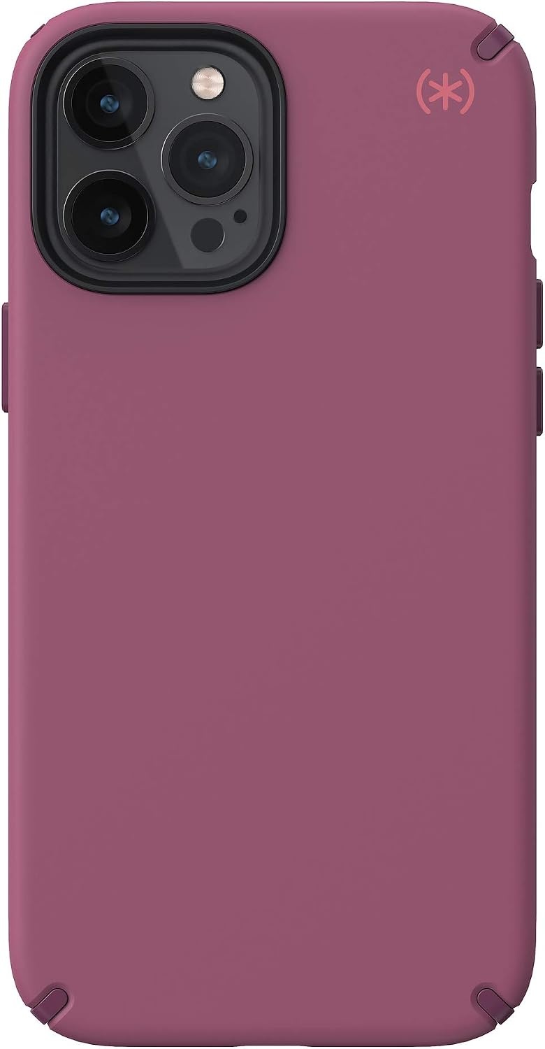 image:imageSpeck Products Presidio Edition iPhone 12 Pro Max Case WhiteRosy PinkWatercolor RosesLush BurgundyAzalea BurgundyRoyal Pink
