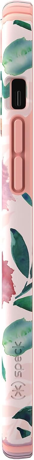 image:imageSpeck Products Presidio Edition iPhone 12 Pro Max Case WhiteRosy PinkWatercolor RosesWhiteRosy PinkWatercolor Roses