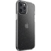 image:imageSpeck Products Presidio Edition iPhone 12 Pro Max Case WhiteRosy PinkWatercolor RosesClear with Gold GlitterClear