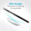 image:imageSpeck Clear iPhone 15 Plus Case  Slim Drop Protection  for iPhone 15 Plus amp iPhone 14 Plus  Scratch Resistant AntiYellowing 67 Inch Phone Case  GemShell Platinum GlitterClearPlatinum Glitter