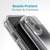 image:imageSpeck Clear iPhone 15 Plus Case  Slim Drop Protection  for iPhone 15 Plus amp iPhone 14 Plus  Scratch Resistant AntiYellowing 67 Inch Phone Case  GemShell Platinum GlitterClearPlatinum Glitter