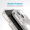 image:imageSpeck Clear iPhone 15 Plus Case  Slim Drop Protection  for iPhone 15 Plus amp iPhone 14 Plus  Scratch Resistant AntiYellowing 67 Inch Phone Case  GemShell Platinum GlitterClearClear