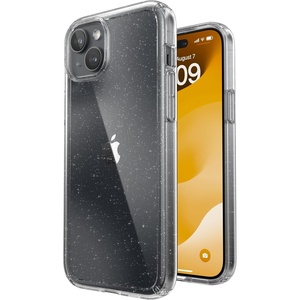 image:imageSpeck Clear iPhone 15 Plus Case  Slim Drop Protection  for iPhone 15 Plus amp iPhone 14 Plus  Scratch Resistant AntiYellowing 67 Inch Phone Case  GemShell Platinum GlitterClearPlatinum Glitter