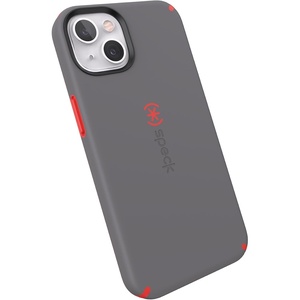 image:imageSpeck MagSafe Case for iPhone 13  Drop amp Camera Protection SoftTouch Secure Grip Wireless Charging Compatible Fits All 61 Inch Models  BlackSlate GreyMoody GreyTurbo Red