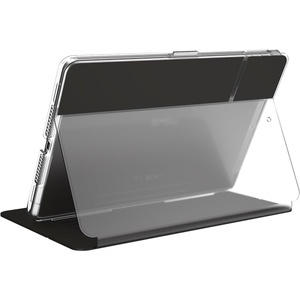 image:imageSpeck Products BalanceFolio iPad Clear 102 Inch Case and Stand Fits Gen 7  2019 8 2020 9 2021 Rose Gold Woven MetallicClearBlackClear
