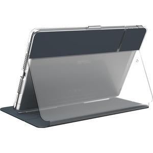 image:imageSpeck Products BalanceFolio iPad Clear 102 Inch Case and Stand Fits Gen 7  2019 8 2020 9 2021 Rose Gold Woven MetallicClearGreyClear